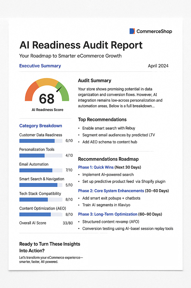 AI Readiness Audit Report