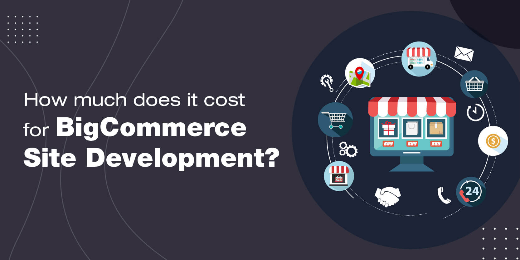 How much does it cost for BigCommerce site development?